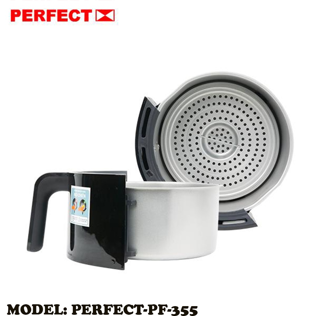 Nồi chiên không dầu Perfect PF-355 | Dung tích 5L | Loại điện cơ | Bảo Hành Chính Hãng 1 Năm