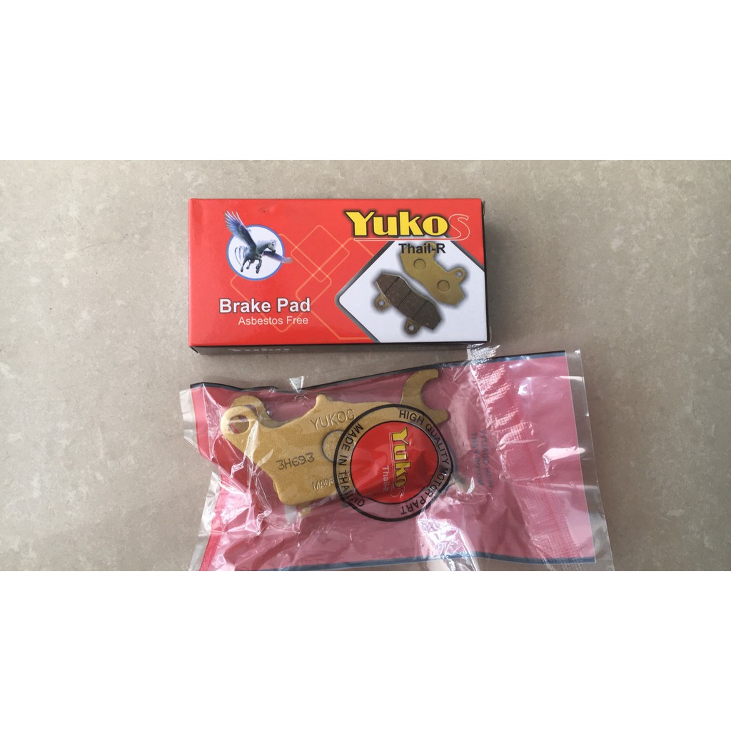 BỐ THẮNG ĐĨA, MÁ PHANH XE  FUTURE, SIRIUS, NOVO, AB, AB FI,CLICK,EXCITER...HÀNG YUKOS THÁI LAN