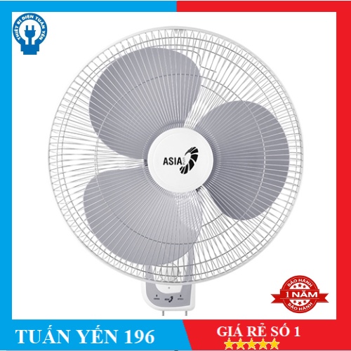 Combo 4 câyQuạt Treo Tường ASIA L16018 - 45W - Bảo Hành 1 Năm hàng chính hãng