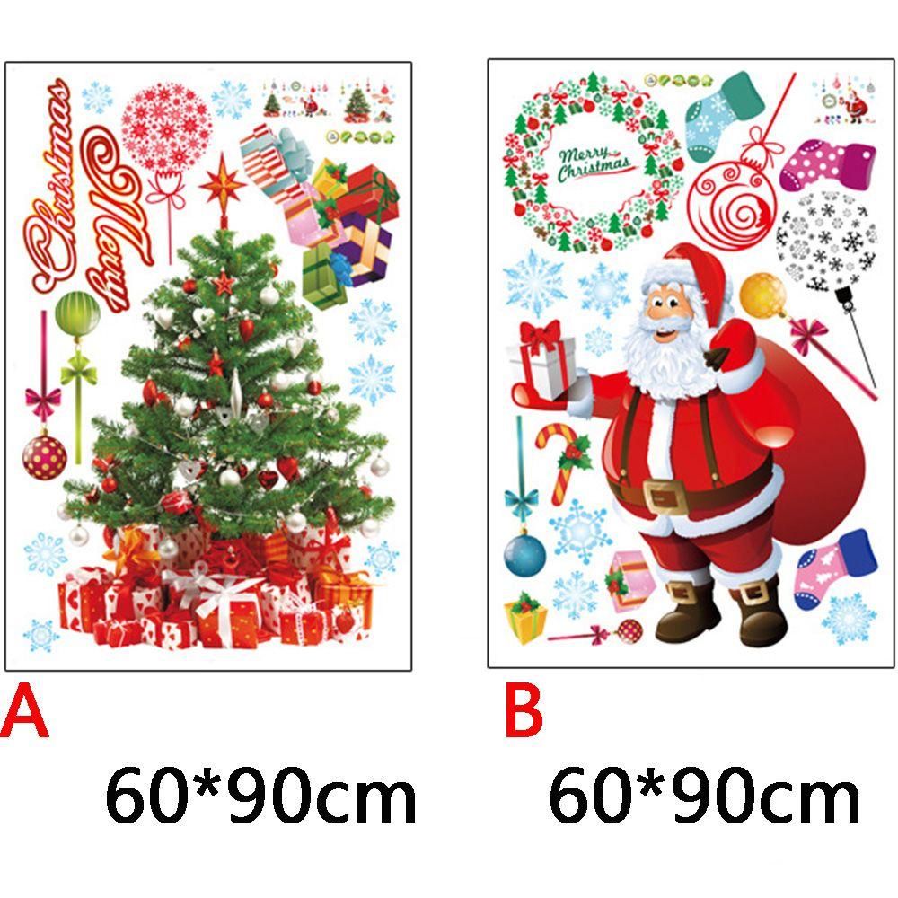 WATTLE Decal Dán Tường Hoạ Tiết Giáng Sinh
