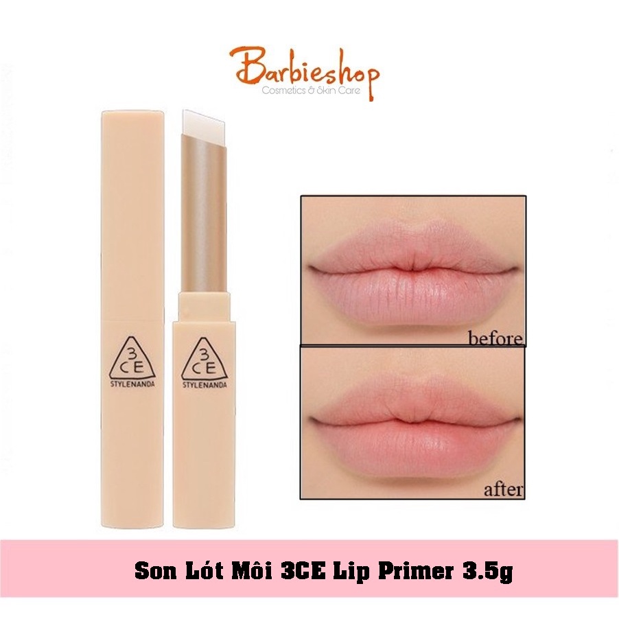 Son Lót Môi 3CE (Hàng mới về) - 3CE Lip Primer