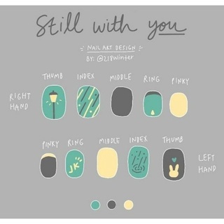 Nailbox - still with you-jk - thiết kế theo from móng