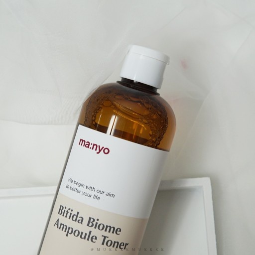 Nước hoa hồng Manyo Bifida Biome tiện lợi 400ml Manyo Factory Bifida Biome Ampoule Toner