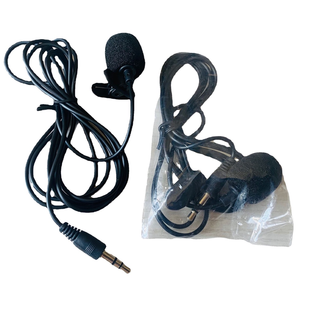 Clip-on Lapel Nhỏ gọn và tiện lợi Micrô 3.5mm Jack Đối với iPhone SmartPhone Recording PC Micro Cài Áo Không Dây Kết Nối Giắc Cắm 3.5mm