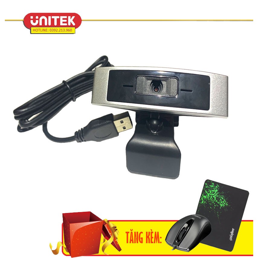 Webcam Dùng Cho Máy Tính, Laptop CM330G Tặng Kèm Chuột Fuhlen, Tấm Lót Chuột Cao Cấp