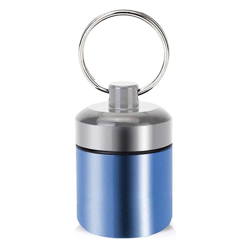 Hộp Đựng Thuốc Mini Chống Thấm Nước Bằng Kim Loại Tiện Dụng Ốp