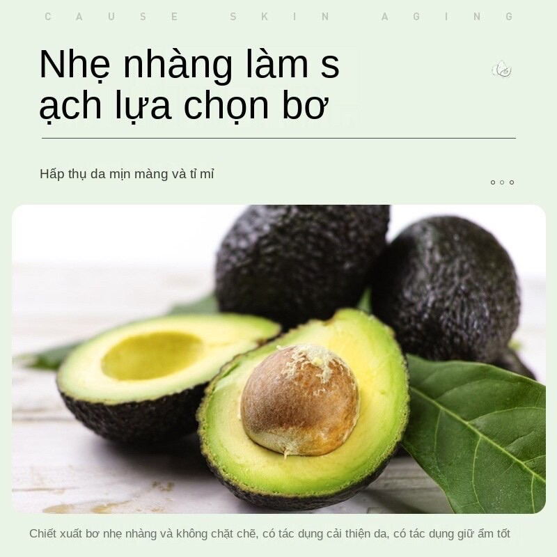 Hủ Mặt Nạ Đất Sét Tinh Chất Bơ BIOAQUA AVOCADO Kiềm Dầu Nhờn Trắng Da Se Lỗ Chân Lông MASK Bùn Non Tri Mụn Cấp Nước