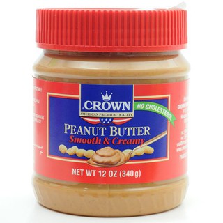 [ Date 1/26 ] Bơ đậu phộng Mịn Crown của Mỹ 340g