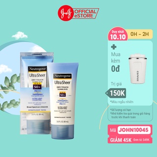 Kem chống nắng Neutrogena U.S Dry Touch SPF 50 88ml – 101016744