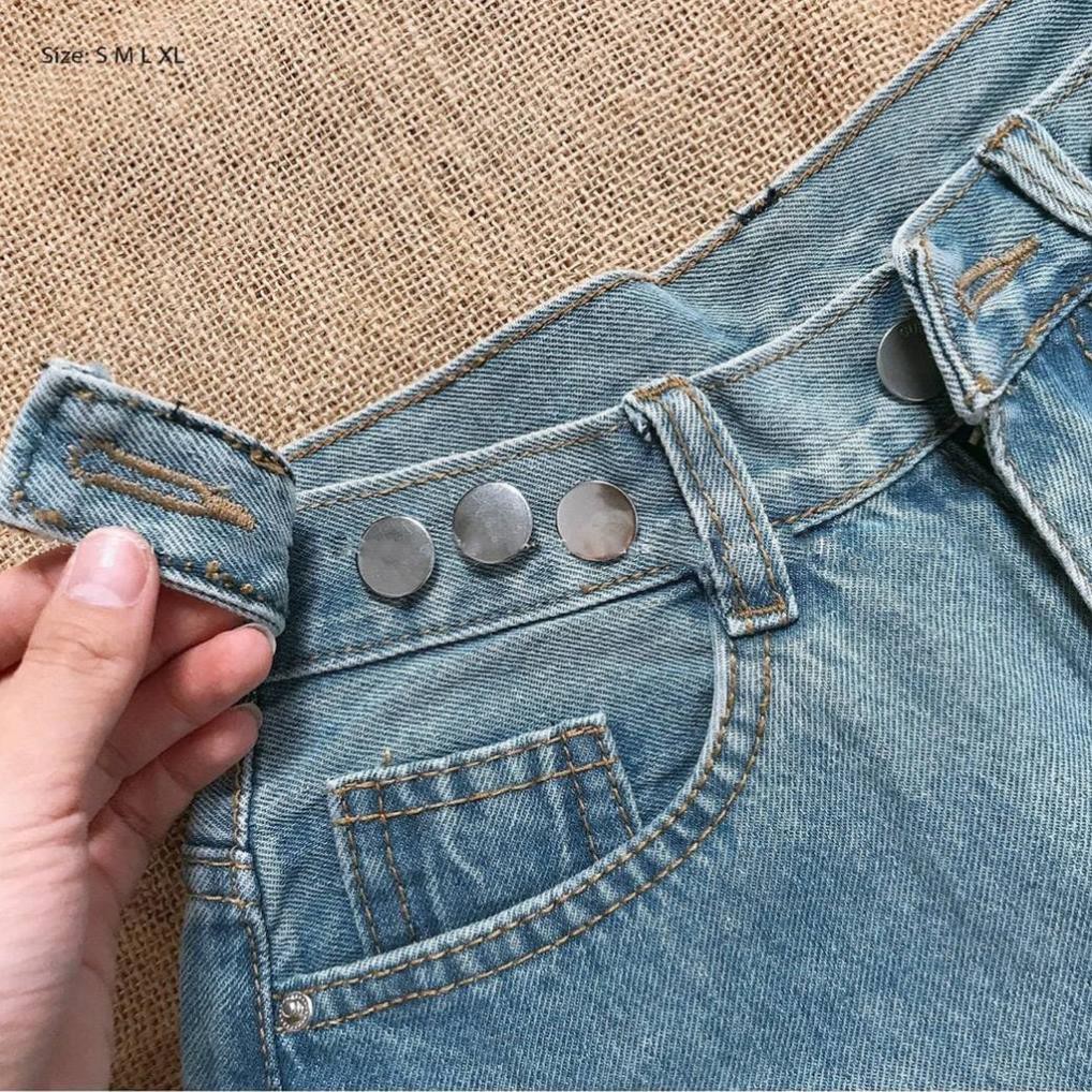 Quần Jeans Ngố Nữ Kiểu Trơn Ống Rộng Cá Tính | Ảnh Thật | Quần Đùi Ngố jean Nữ OZ175 | BigBuy360 - bigbuy360.vn