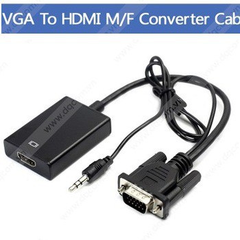 [HCM] CÁP CHUYỂN ĐỔI VGA SANG HDMI CÓ AUDIO VỪA XUẤT HÌNH VỪA XUẤT TIẾNG VN20190