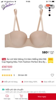 Áo ngực Sabina cup ngang