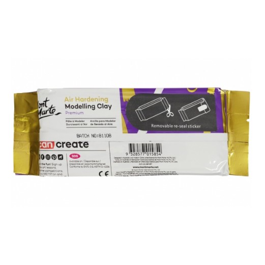 [Lộc's Art Store] Đất sét nâu điêu khắc Mont Marte tự khô bịch 2kg