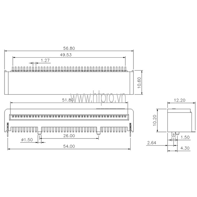 Microbit SMD Cắm Ngang