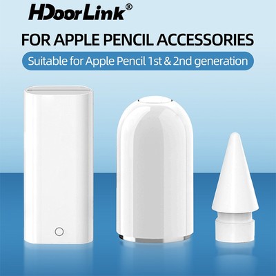 HdoorLink Nắp Nam Châm Thay Thế Cho Bút Cảm Ứng A/ple Pencil Thế Hệ 1 2 Nắp đậy đầu bút cảm ứng
