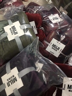 Chăn lông thỏ Muji 1,8kg