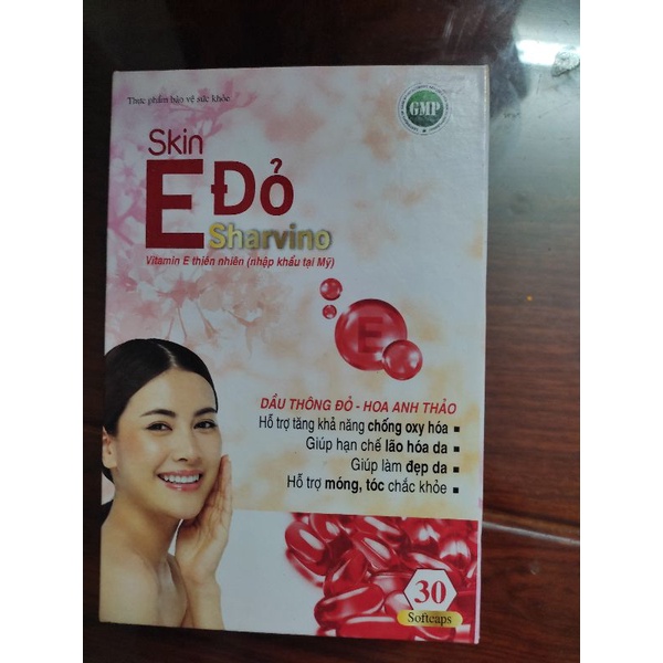 skin E đỏ Sharvino