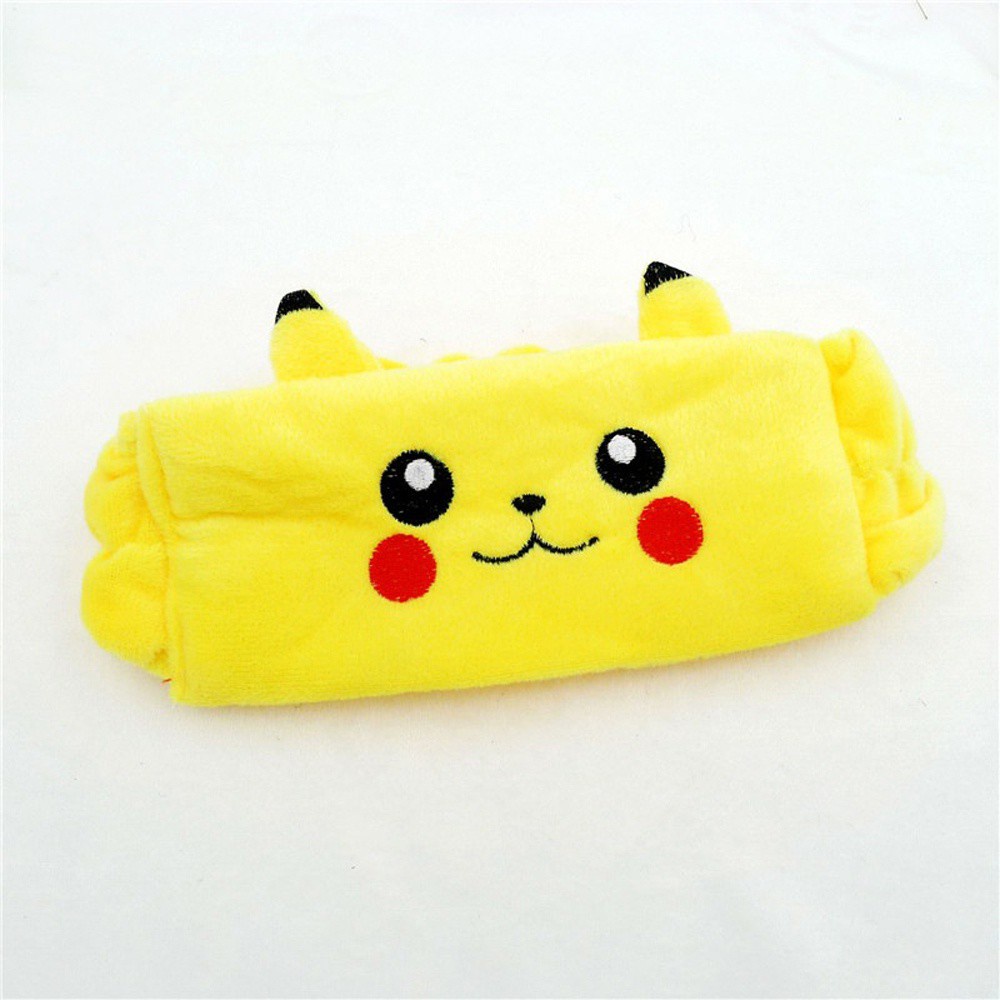 Băng Đô Hình Pikachu Nhồi Bông Nhiều Màu Dễ Thương Cho Bé Gái
