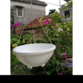 Combo 10 chậu tặng quai treo rộng 28cm x12cm