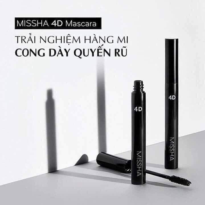 MASCARA MISSHA 4D-3D Chuốt MISSHA 4D-3D