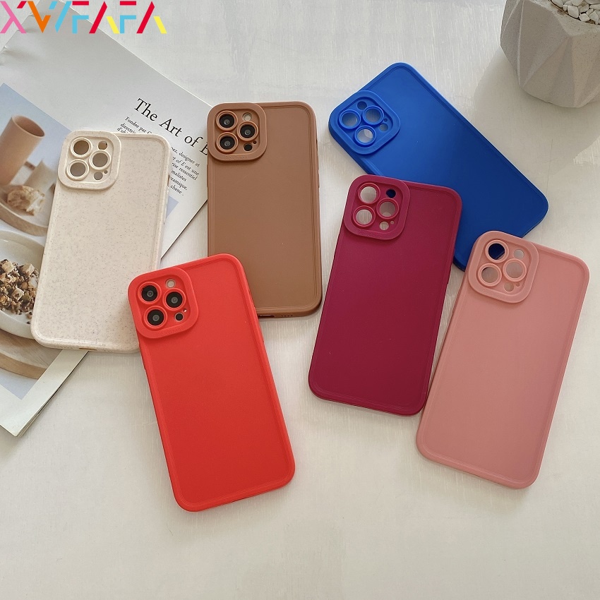 Ốp Điện Thoại TPU Mềm Màu Kẹo Thời Trang Cho iPhone XS Max X XR 8 7 6 6S Plus SE 2020