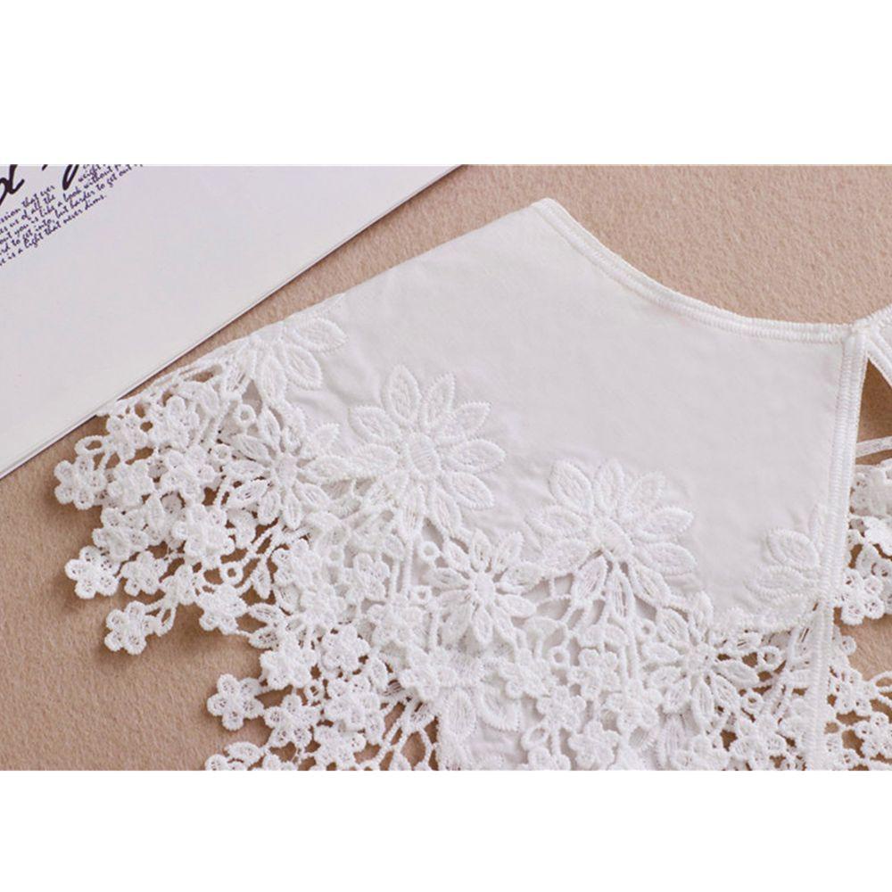 Cổ Áo Rời Màu Trắng Cho Búp Bê