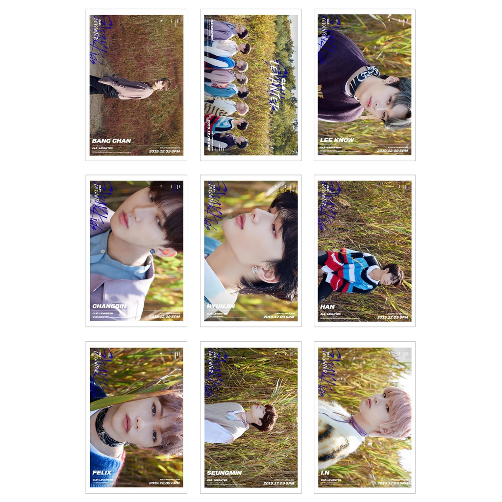 Lomo Card Ảnh STRAYS KID - LAVENTER ( gồm 36 ảnh)