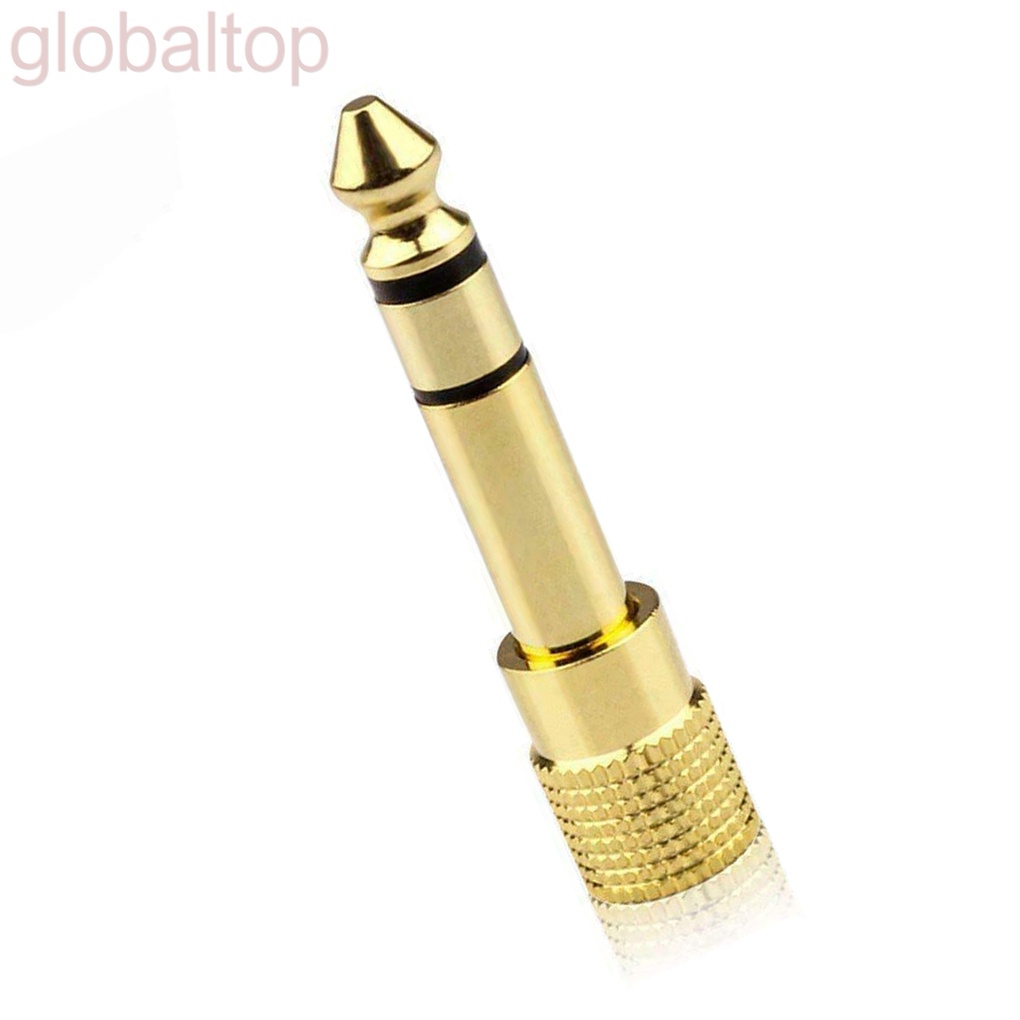 Set 2 đầu chuyển đổi âm thanh từ đầu cắm 6.5mm sang cổng cắm 3.5mm