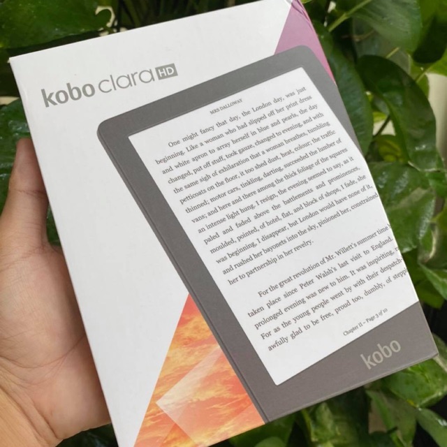 Máy đọc sách KOBO Clara HD - 8gb - Tặng kèm chống sốc và miếng dán | BigBuy360 - bigbuy360.vn