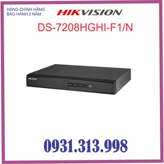 Đầu ghi hình HIKVISION HD-TVI 8 kênh TURBO 3.0 DS-7208HGHI-F1/N(S)