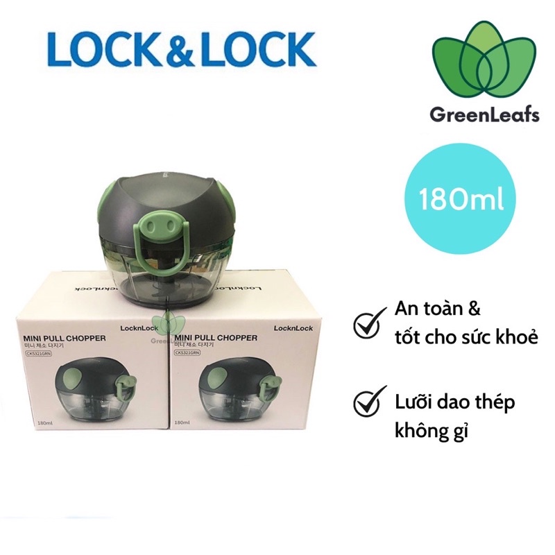 Máy xay tỏi ớt mini cầm tay Lock&amp;Lock