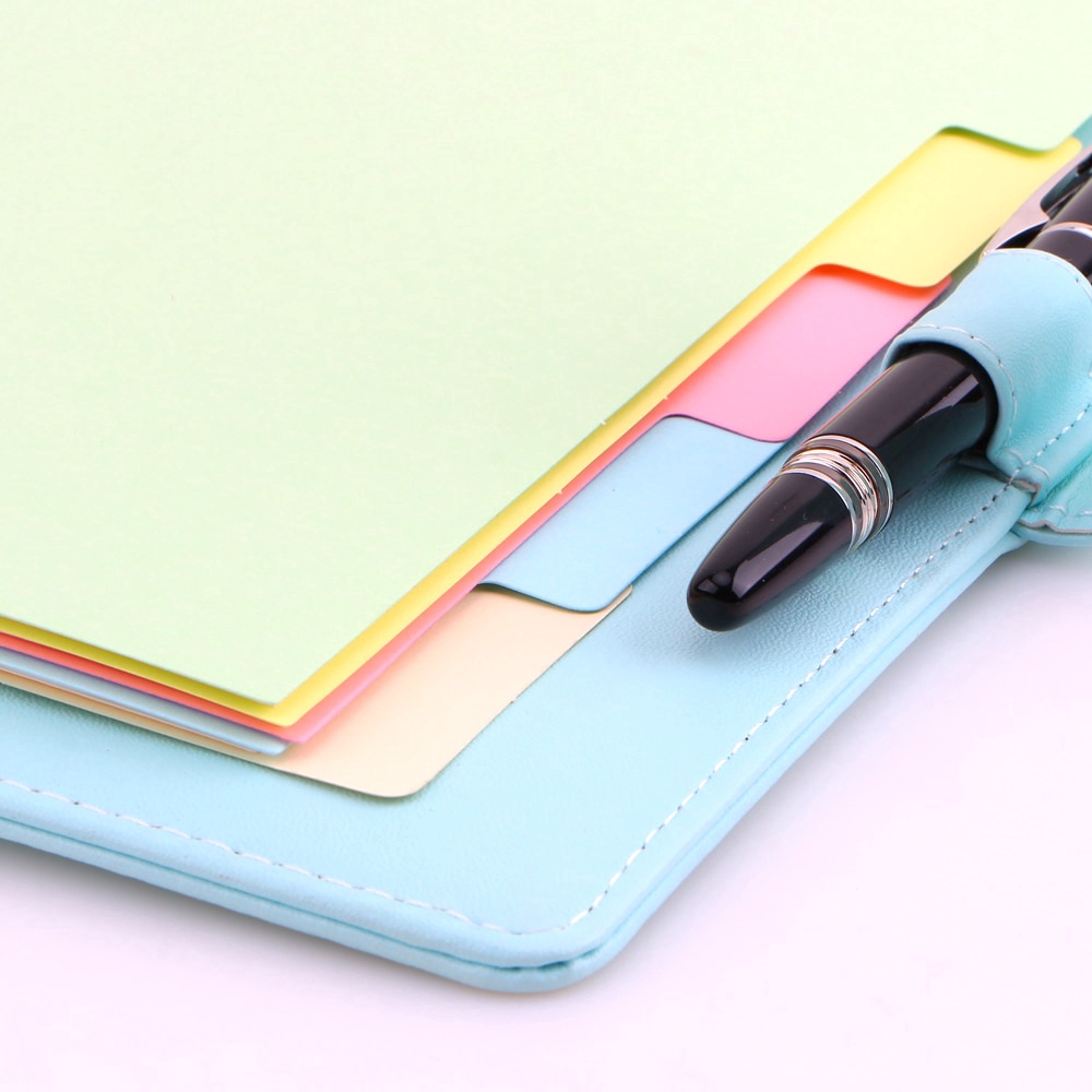 A5 A6 A7 Index Page 6 Holes Planner Papers Notebook Inner Paper Matching Stationery