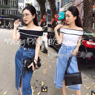 Áo trễ vai Zara auth new 2018