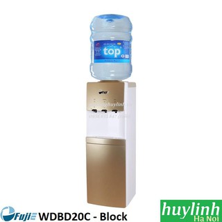 Cây nước nóng lạnh 3 vòi fujie wdbd20c - block
