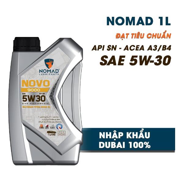 Nhớt Nomad Super 4T 5W30 1L dành cho xe ga mới