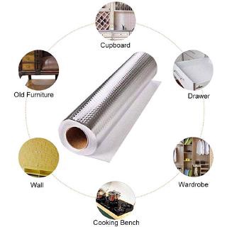 Miếng Dán Tường Nhà Bếp Bằng Lá Nhôm Chống Dầu Chống Ẩm Chịu Nhiệt Cao