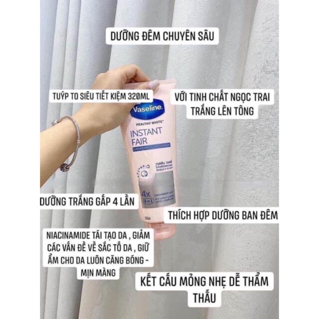 Dưỡng Thể Vaseline 4x Thái Lan