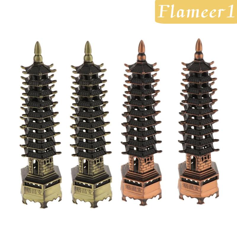 [Flameameer1] Tượng Phật Bằng Hợp Kim Kẽm Đồng 13cm Phong Cách Retro Trung Hoa