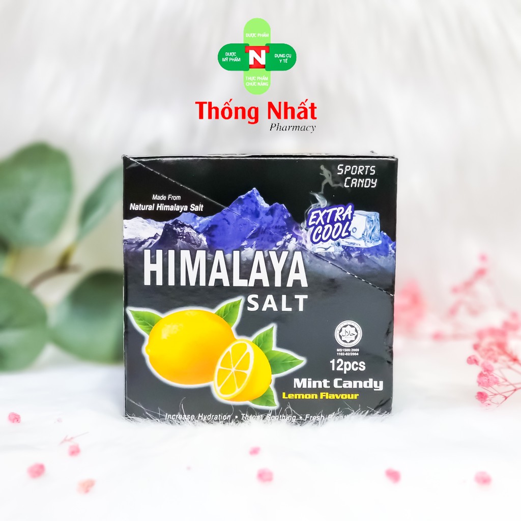 1 GÓI KẸO CHANH MUỐI HYMALAYA SALT CHUA CHUA NGỌT NGỌT NGON LẮM BẠC HÀ MÁT LẠNH 15GRAM