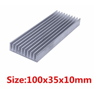 Tản Nhiệt 100 * 35 * 10mm Tấm Nhôm Hợp Kim Điện Tử Cao Cấp Tấm Dẫn Nhiệt Nhôm Tản Nhiệt