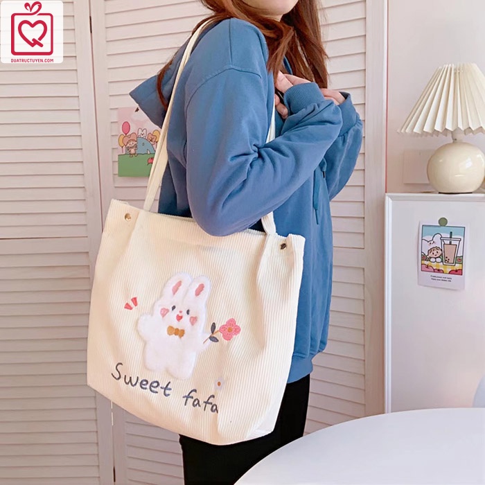 Set quà Sinh nhật Everyday I Love You tặng bạn gái: túi tote, bình giữ nhiệt, ô dù Luv150 cute dễ thương