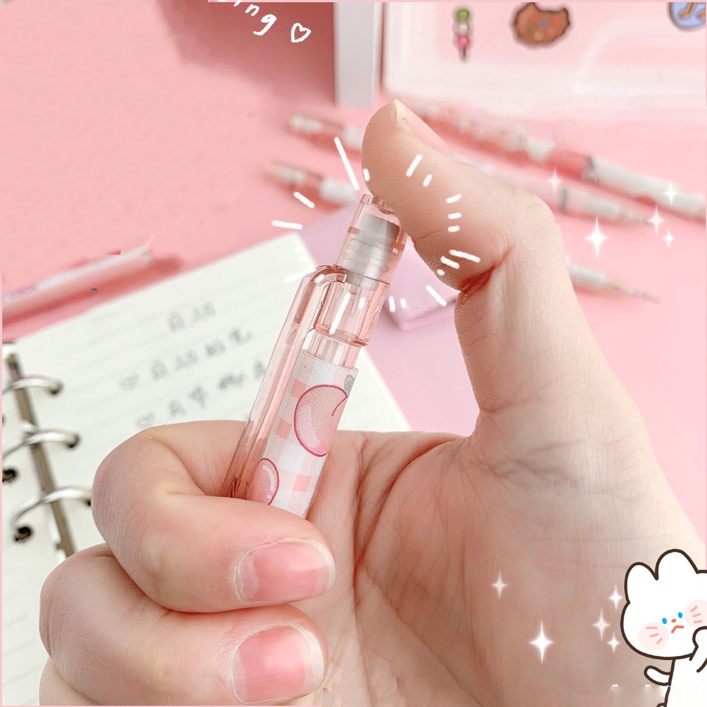 Bút Chì Bấm 0.5mm 2B Họa Tiết Hoạt Hình Dễ Thương