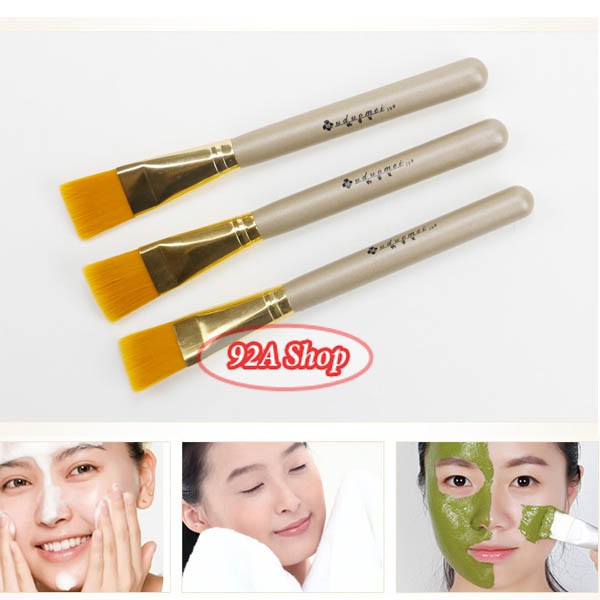 [TOOLS] CỌ ĐẮP MẶT NẠ SILICONE CÁN GỖ