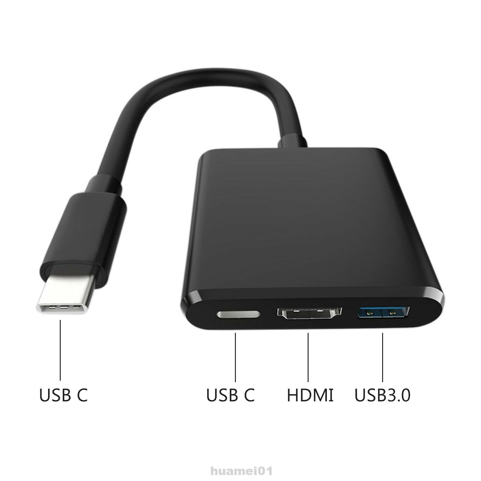 Bộ Chia Cổng Usb Đa Năng 3 Trong 1 4k Hdmi Cho Macbook Pro | BigBuy360 - bigbuy360.vn
