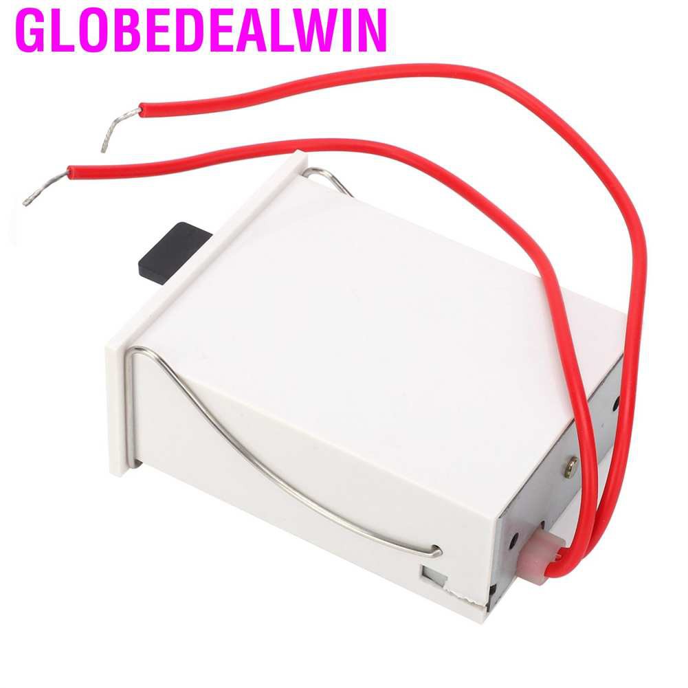 Bộ đếm xung điện từ Globedealwin 6 mô-đun ký hiệu chất liệu ABS MCF ‑ 6X 0‑999999 AC220V