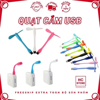 [Rẻ Vô Địch] Quạt USB mini tiện lợi - Quạt 2 cánh dễ thương