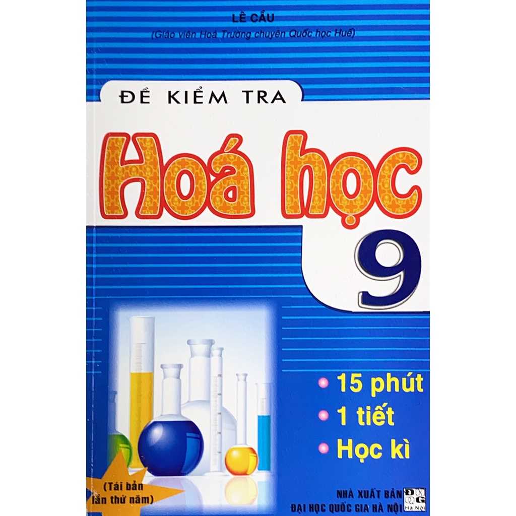 Sách - Đề kiểm tra hóa học lớp 9