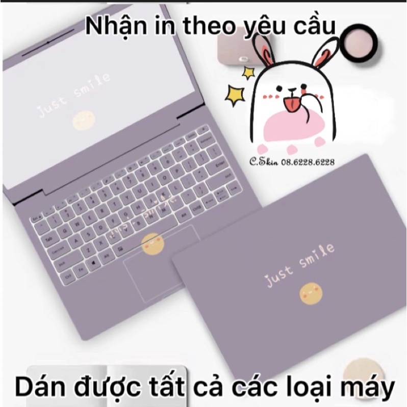 Skin - Decal Laptop Siêu Đẹp Mẫu G102- Dán Khớp mọi loại máy - Có In hình theo yêu cầu