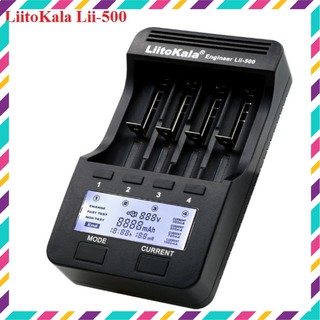 [RẺ VÔ ĐỊCH] Bộ Sạc Pin Chính Hãng Liitokala Lii-500- kèm nguồn