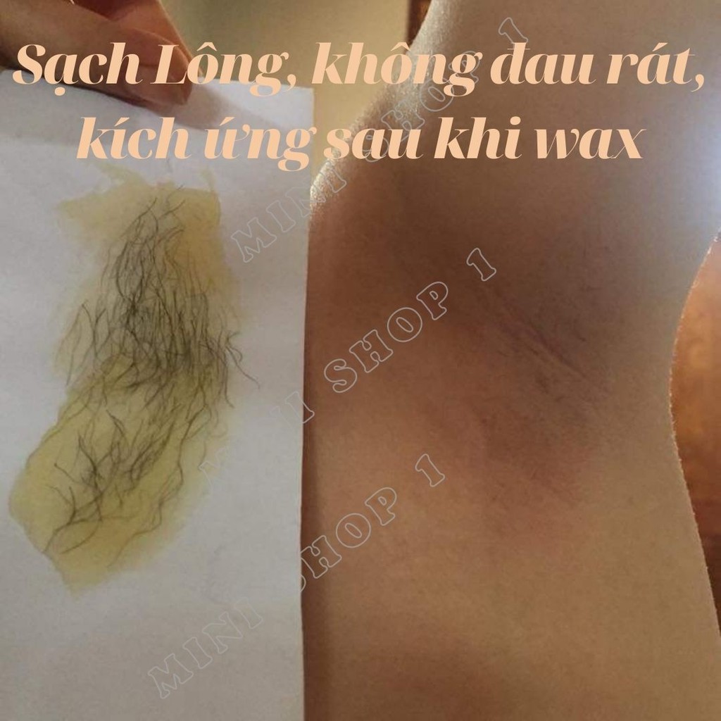 Wax lông SHINY mật ong nhân sâm lô hội, wax SHINY lạnh handmade 350g, wax lạnh tẩy lông nách chân tay T01